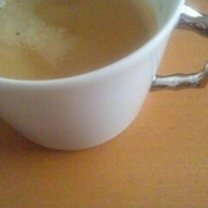 今朝もアーモンドコーヒー、目覚めの一杯に飲みました(*^O^*)